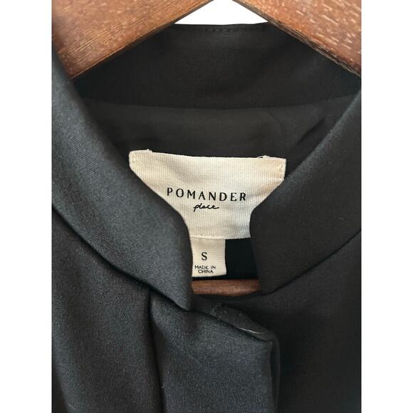 Pomander Place TUCKERNUCK Black Button Up Knit Sleeveless Dress Size S - Picture 2 of 8